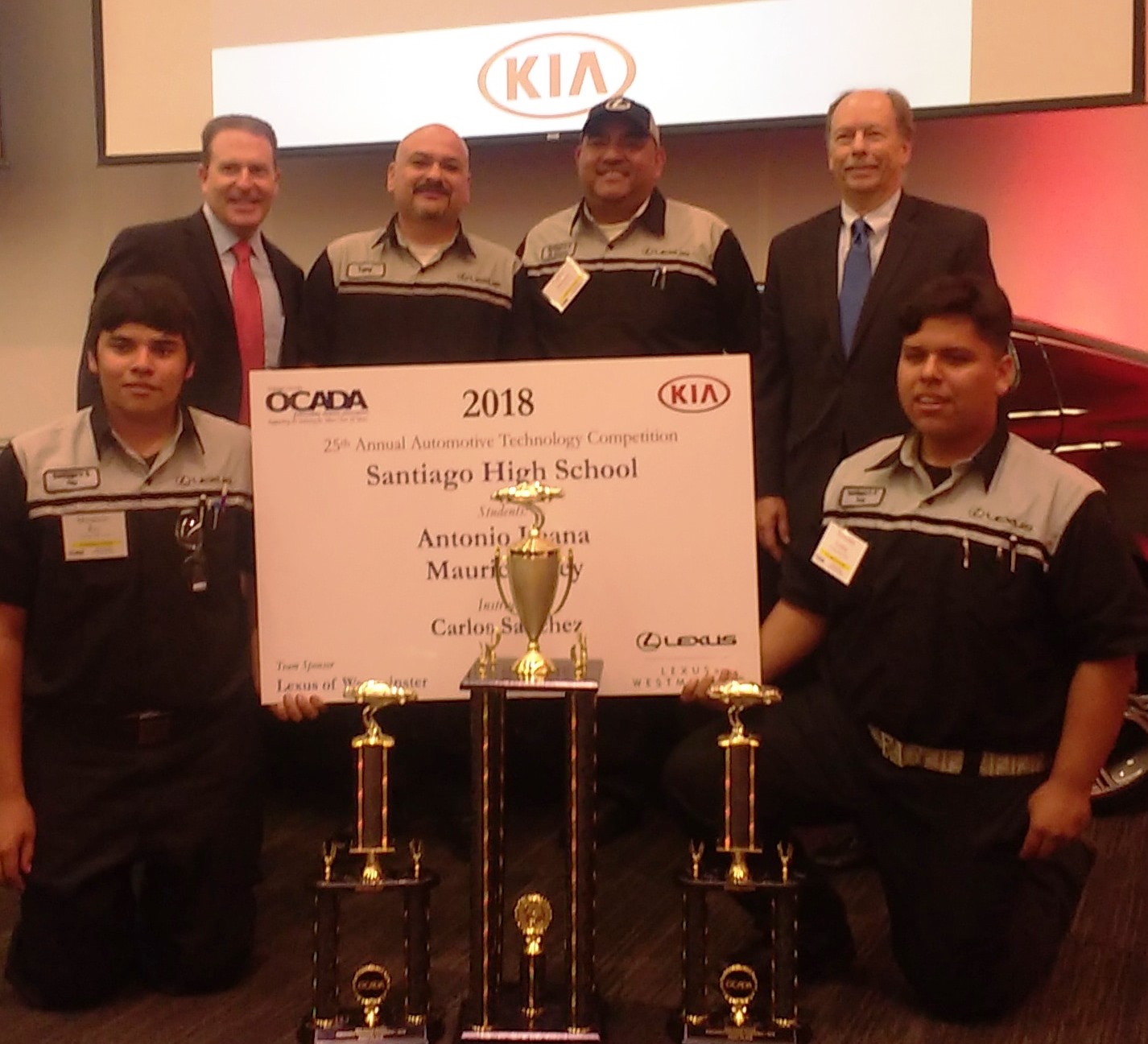 Santiago High School Students Win First Place in County Contest - article thumnail image