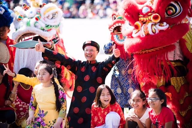 Lunar New Year Celebration at Cosby Elementary