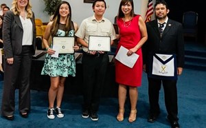 Garden Grove Masons Recognize GGUSD Students for Determination - article thumnail image