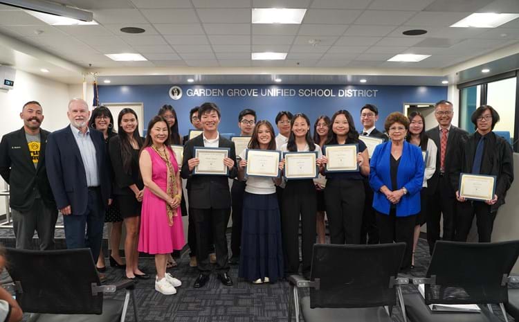 GGUSD Board of Education Celebrates Class of 2024 Valedictorians - article thumnail image